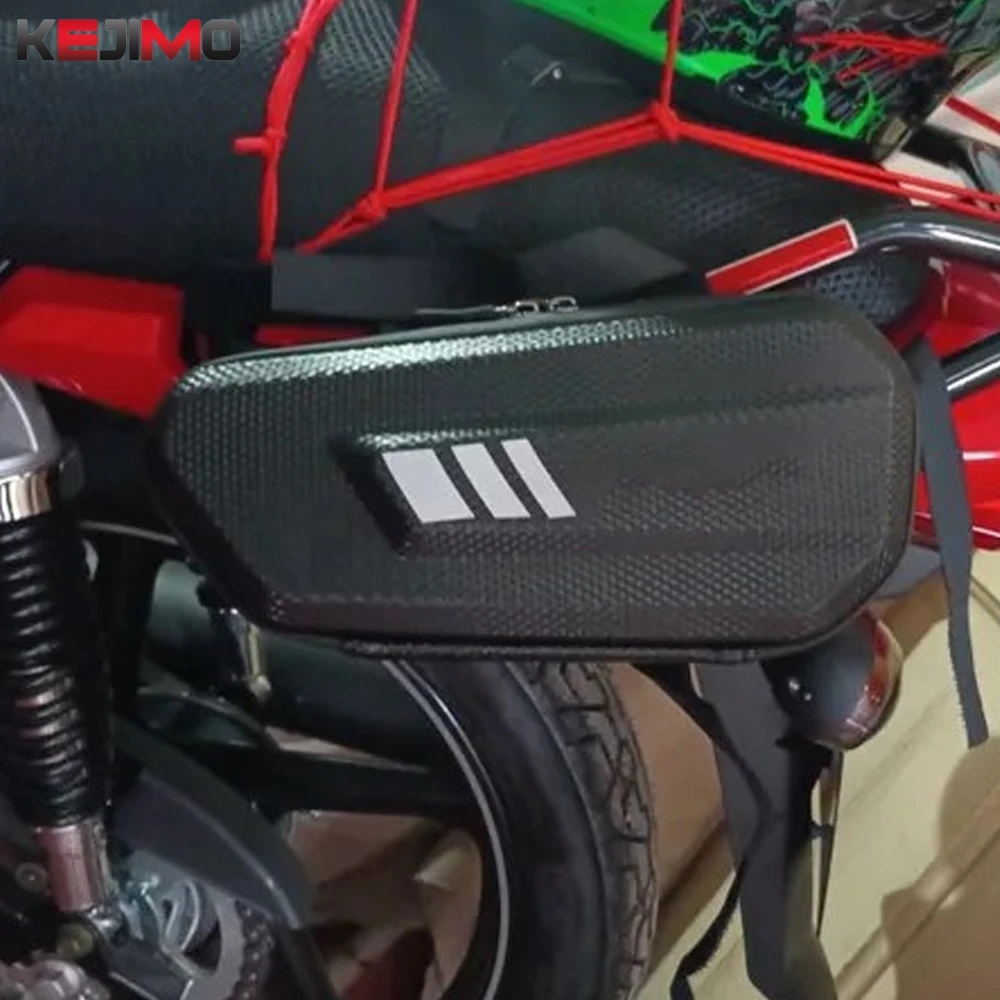 

For KAWASAKI Z H2 H2SX ZH2 Ninja H2 R H2R SX SE Hard Shell Triangle Side Bag Waterproof Storage Tool bag Motorcycle Accessories