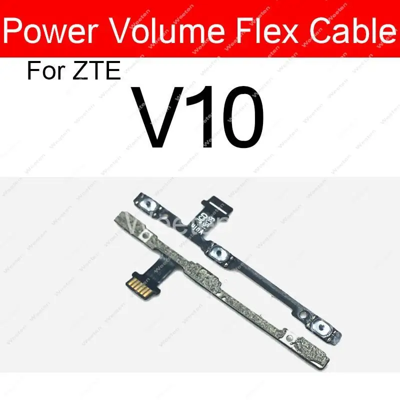 전원 볼륨 플렉스 케이블, ZTE 블레이드 V10 Vita A3 A5 A7 A7S A31 A71 7030 A51 2020 2021 전원 볼륨 사이드 버튼, 주요 부품