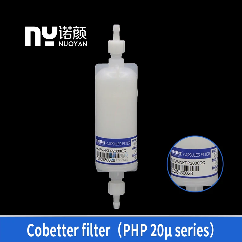 

Printer Cobetter 20um Ink Filter PHPW-INKPP2000CC Capsule Filter 20 Microns for Konica HandTop Ricoh G5 Printhead Inkjet Printer