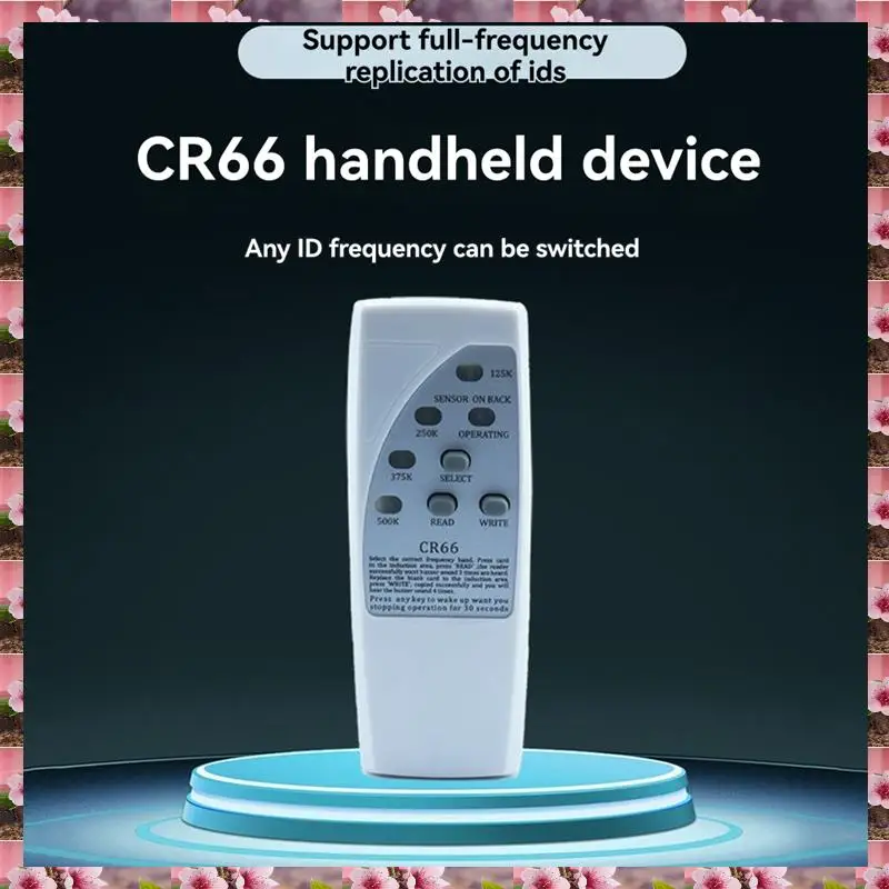 

2025 Handheld RFID Smart Chip Writer+2X5200 Keychain 125Khz ID Copier Duplicator ID Tags Programmer For EM4305 T5577,Handheld RF