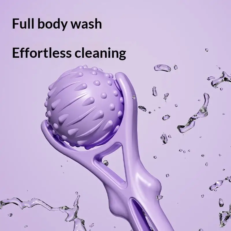 

Ручной роликовый массажер: простой в использовании, точечный массаж, снимает усталость тела, способствует расслаблению, портативный массажер-мяч для йоги для рук и ног