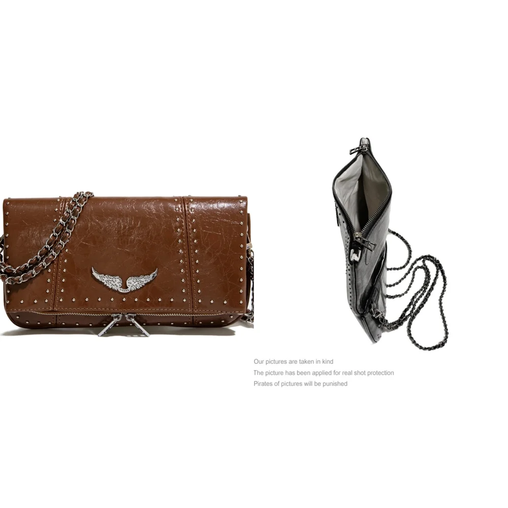 Versatile Small Fragrant Single Shoulder Chain Bag for Women 2026 New Style Trendy, Small, Minimally Stylish, Riveted Crossbody