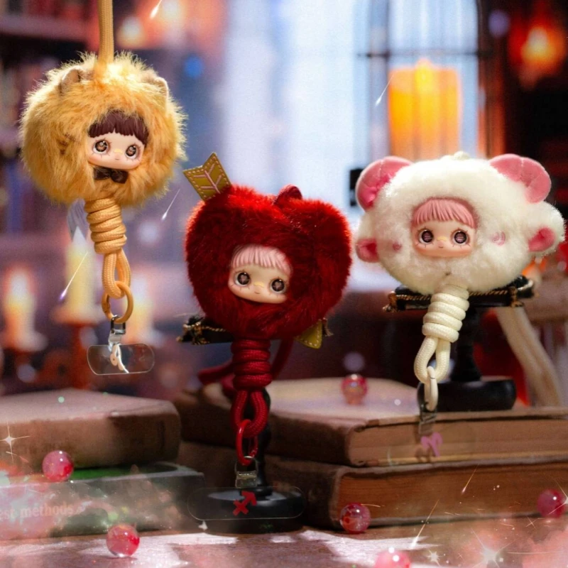 

Original Maymei Zodiac Horoscope Stories Series Blind Box Figure Phone Lanyard Doll Charm Suitable Gifts For Girls Birthday Gift