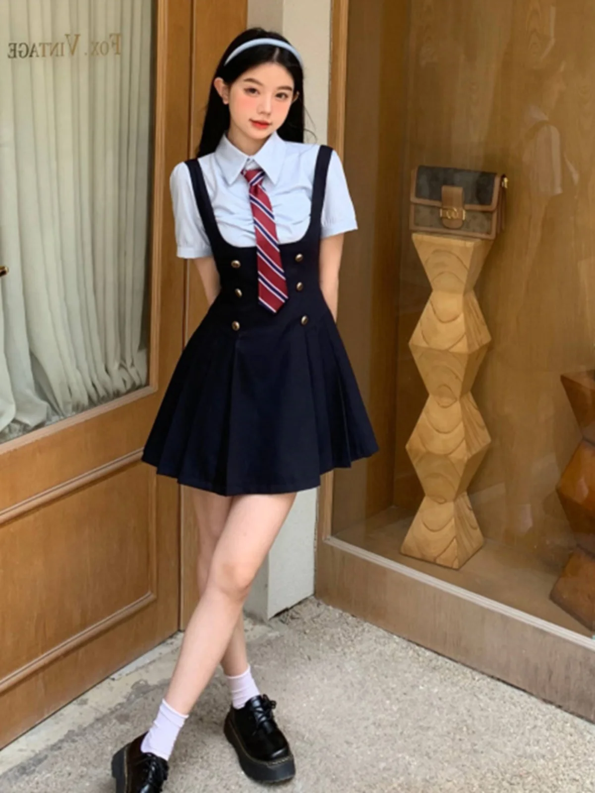 

Летняя юбка А-силуэта больших размеров с эффектом утончения талии, в корейском студенческом стиле, модная и элегантная