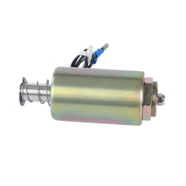 25Mm Long Stroke Linear Solenoid 9v 12v 24v Dc 45N Force Strong Pull Push Tubular Solenoid