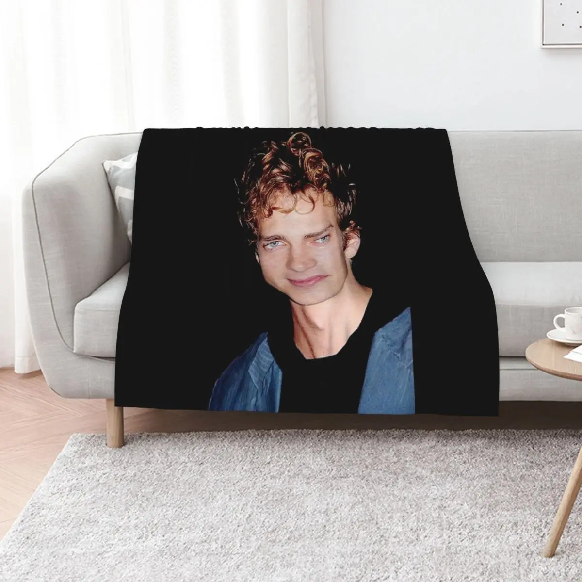 

Hayden Christensen Throw Blanket Beach Loose christmas decoration Personalized Gift Blankets