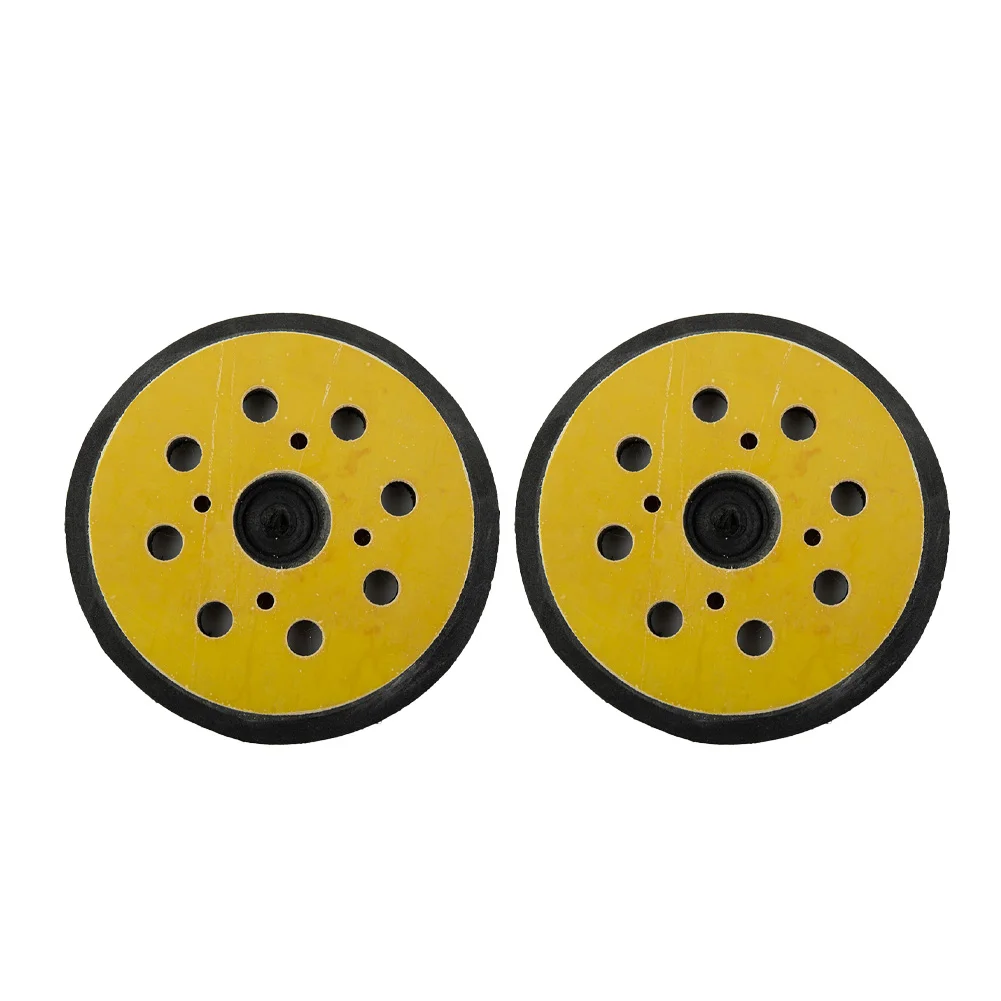 1/2pcs Sander Sanding Pad 5inch 8-hole Polishing Disc Replacement Backing Pad With Velcro-Design For Porter Cable R/O Sanders