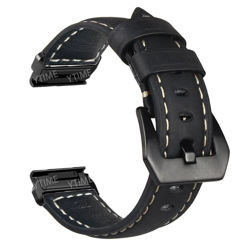 

26mm Quick Release Genuine Leather Strap For Garmin Instinct 2X / Enduro 2 Straps Smart Watch Band Descent MK1 MK2 MK2i Bracelet