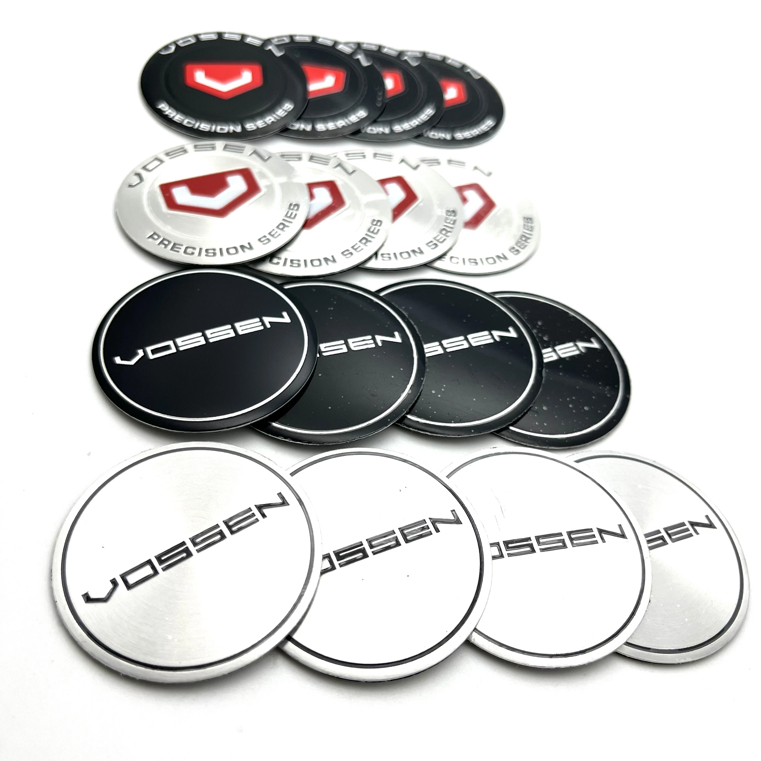 4 Stück 45 mm 56 mm 60 mm 65 mm Vossen Wheel Center Hub Cap Aufkleber Logo Abzeichen Emblem Auto Styling Zubehör