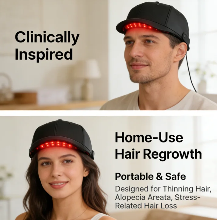 

Шапочка для роста волос COZING-C96, предотвращает выпадение волос и способствует их восстановлению при истончении волос для мужчин и женщин