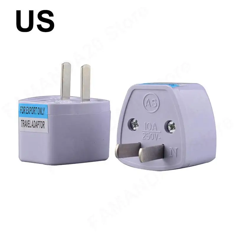 Universal US/UK/AU/DE/itlay Plug Adapter USA To Euro Europe AC Power Wall Charger Adapter Converter Travel 2 Pin Socket m20 - view 4