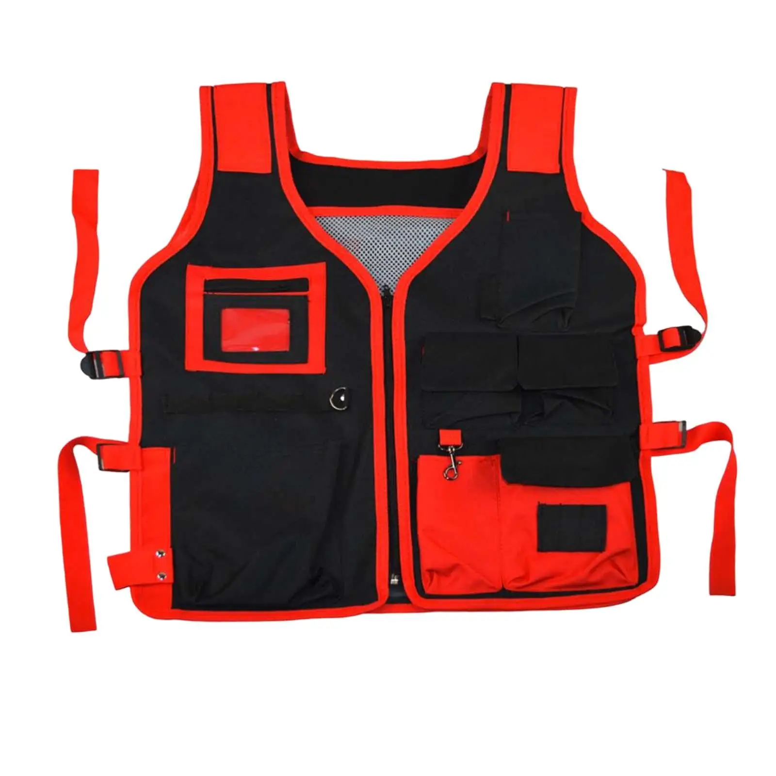 Tool Vest Adjustable Tool Vest for Carpenters Construction Site Work Vest for Electricians Outdoor Carpenter Household