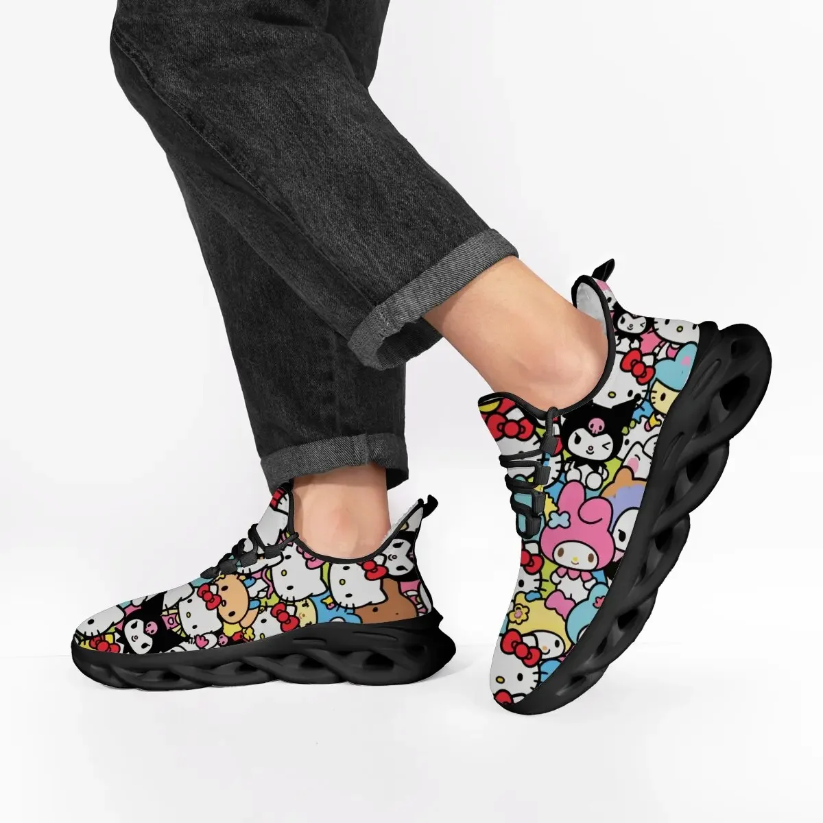 

Hello Kitty Shoe for Girls Kids Winter Fleece Lined Running Shoes Colorful Cartoon Zapatos Minnie Mouse Niña Sportschuhe Kinder