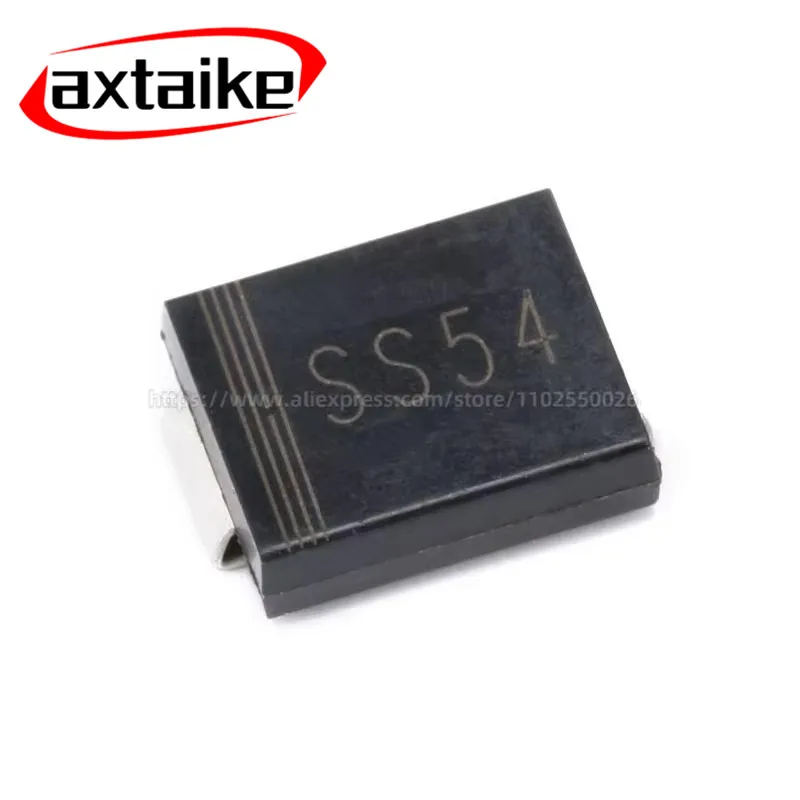 

50PCS SS54 SR540 5A 40V SMA SMB SMC DO-214AA DO-214AB DO-214AC SMD Schottky Diodes