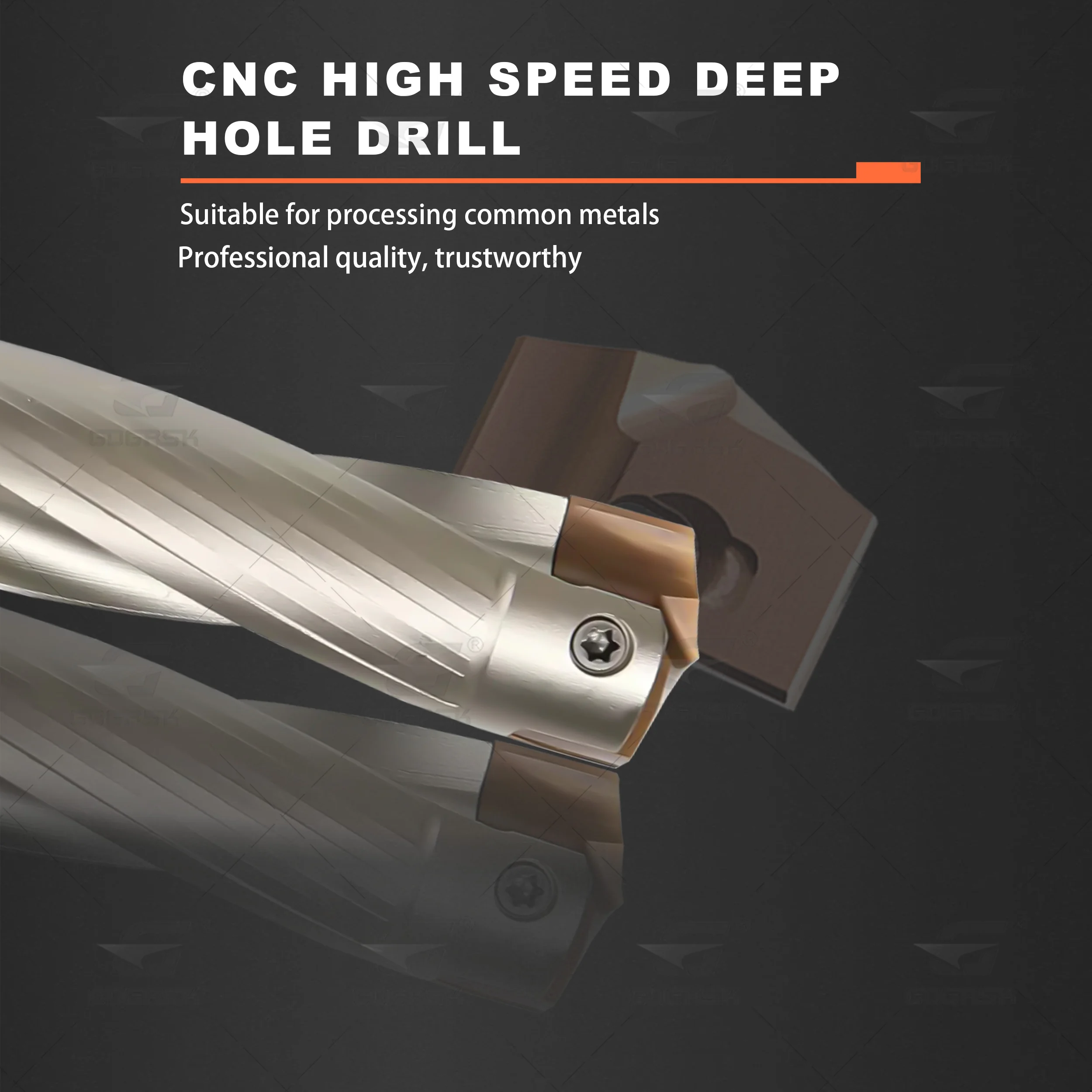 CNC Lathe Tools JCD 3D 5D 8D Deep Hole Drilling Holder JCD Crown Drill Rod CNC Lathe HCD10.0-25.5 High Speed And Powerful Drill