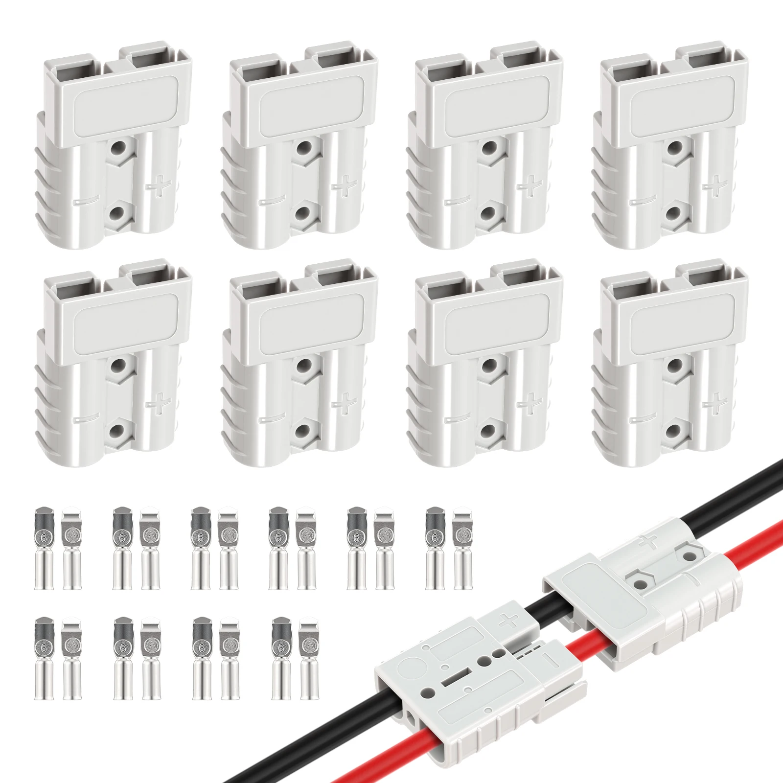 10Pcs 50A 600V Batt…