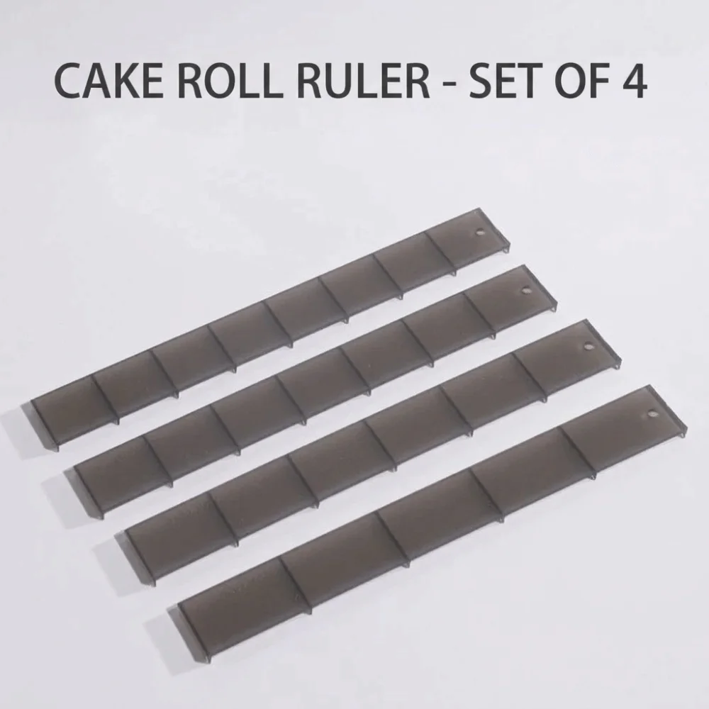 Uniform Division Cake Roll Slicing Ruler Reusable Durable Baking Ruler Multipurpose Easy Clean Cake Divider Kitchen