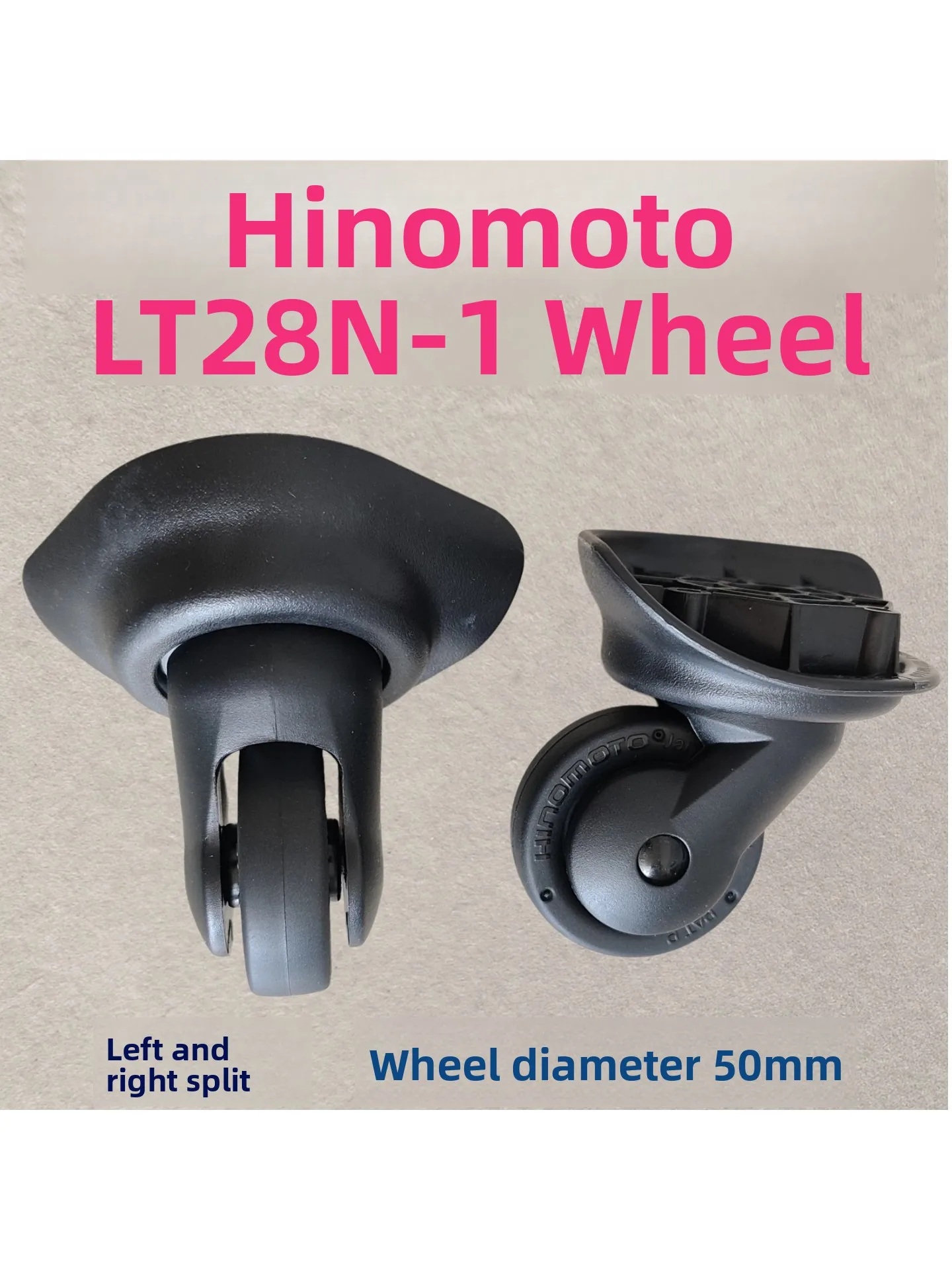 Hinomoto Japanese Luggage Wheel LT28N Universal Wheel LT60 Handle Repair for Suitcase Hardware Accessories Spring 2026