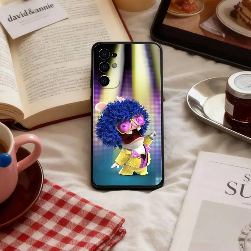 C-Cute R-Raving R-Rabbids Phone Case For Samsung S 25,24,23,22,30,21,10,9,Ultra,Plus,Lite,FE,4,5 G Soft Black Case view 3