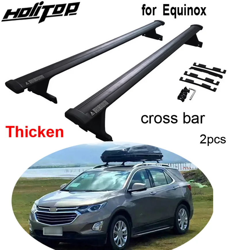 

Thicken cross bar horizontal roof rack luggage bar for Chevrolet Equinox,original model,made in ISO9001 famous factory