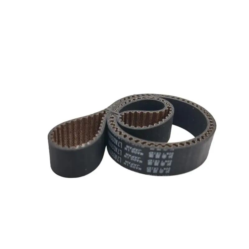 Non-Slip S2M 264 Timing Belt S2M-6 Wear Resistant Closed-loop Rubber Timing Belts Width 12mm 6mm 8mm STD Black Synchronous Belt