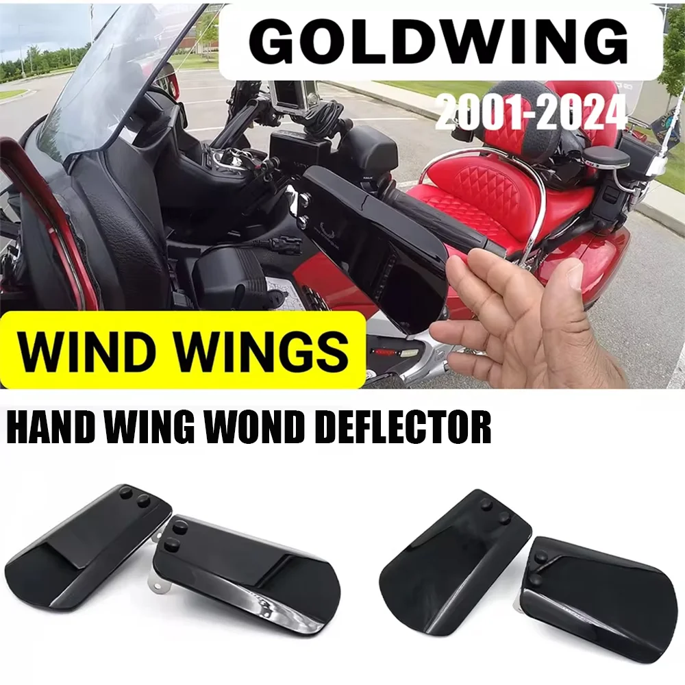 

For Honda goldwing 1800GL 2001-2024 Hand Guards Deflector Hand Wing Wind Deflector Wind Deflectors New GOLDWING 1800 Motorcycle