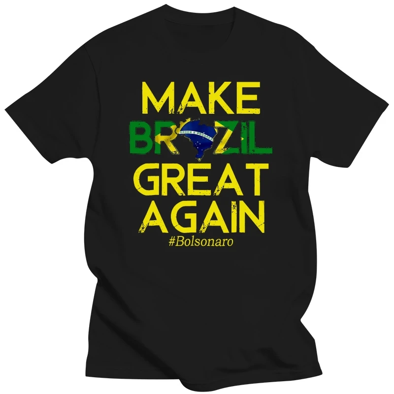 Men t shirt Make Brazil Great Again Bolsonaro Women t-shirt