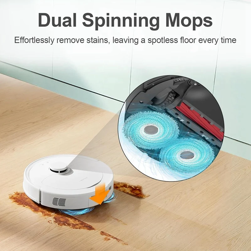 Roborock Q Revo 교체 부품, 로봇 진공 청소기용 액세서리, 메인 사이드 브러시 헤파 필터 걸레 천 먼지 봉투