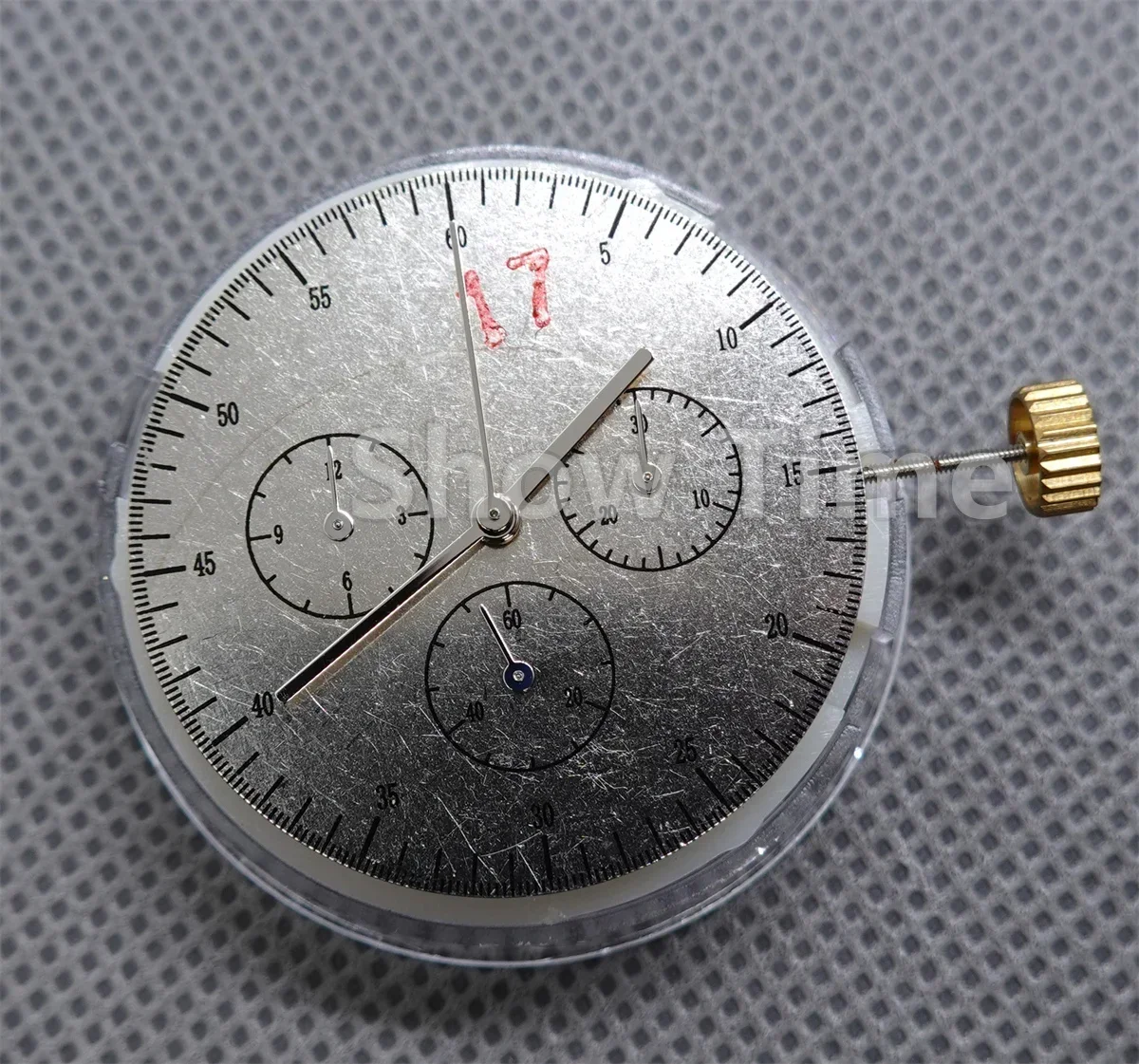 حركة Noob 4130 حركة ساعة أوتوماتيكية 3.6.9 كرونوغراف لآسيا 4130 استبدال ميكانيكي حركة إصلاح مصنع نظيف