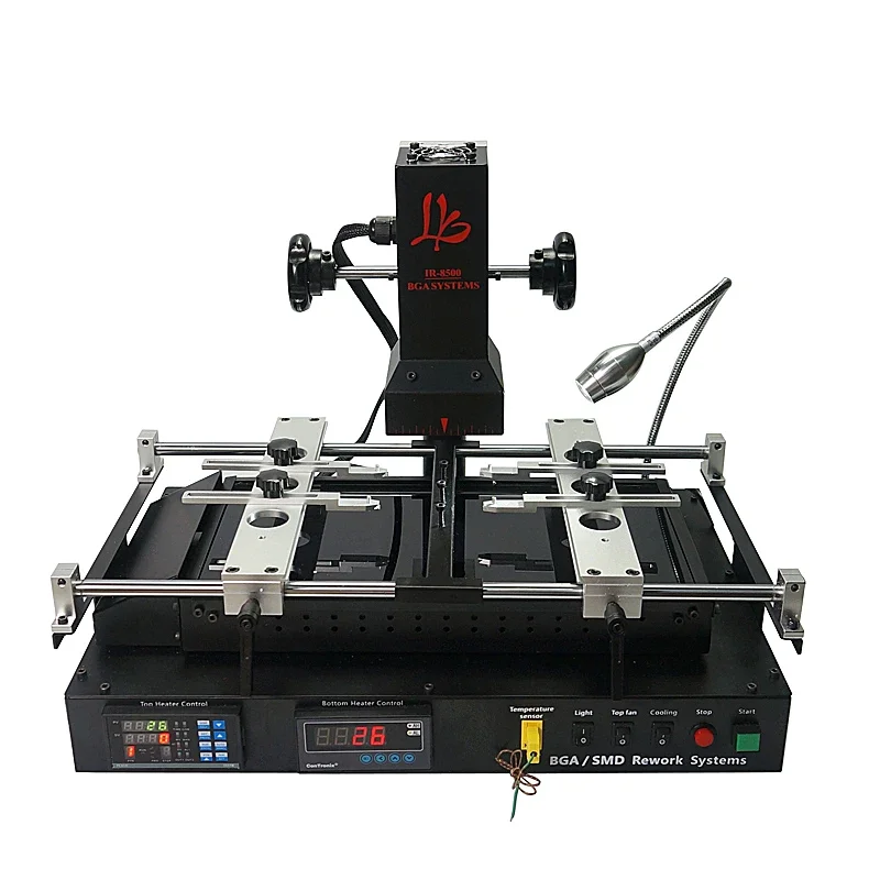 LY BGA IR8500 BGA Reballing Machine Infrared 2 Zones BGA Rework Soldering Station for Motherboard Mobile Phone Repairing 220V