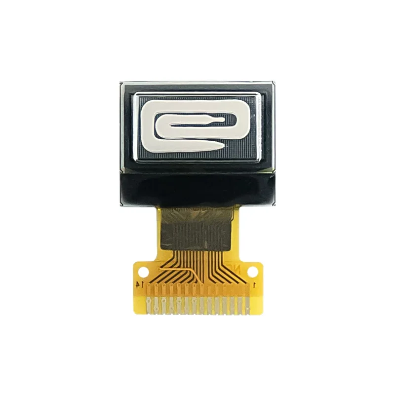 0.49 Inch OLED Display Module SSD1315, 64x32 Monochrome White IIC Interface 14-Pin Solder Pad Bare Screen Small OLED LCD Module
