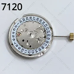 New 7120 Movement 3Hands Single Calendar Dandong Tongji 8120 Fully Automatic Mechanical Movement Watch Accessories