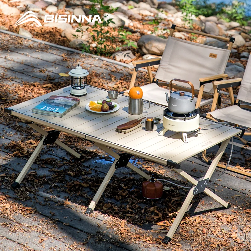 �y�Z�[�����zBISINNA �A�b�v�O���[�h�V�^�A�E�g�h�A�L�����v�p�G�b�O���[���e�[�u�� �|�[�^�u���Y�f�|�܂肽���݃e�[�u�� �L�����[�o�b�O�t�� �s�N�j�b�NBBQ�p