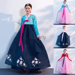 Women Traditional Hanbok Improved Korean Traditional Costume Minority Palace Performance Court Clothes Elegant Princess Costume