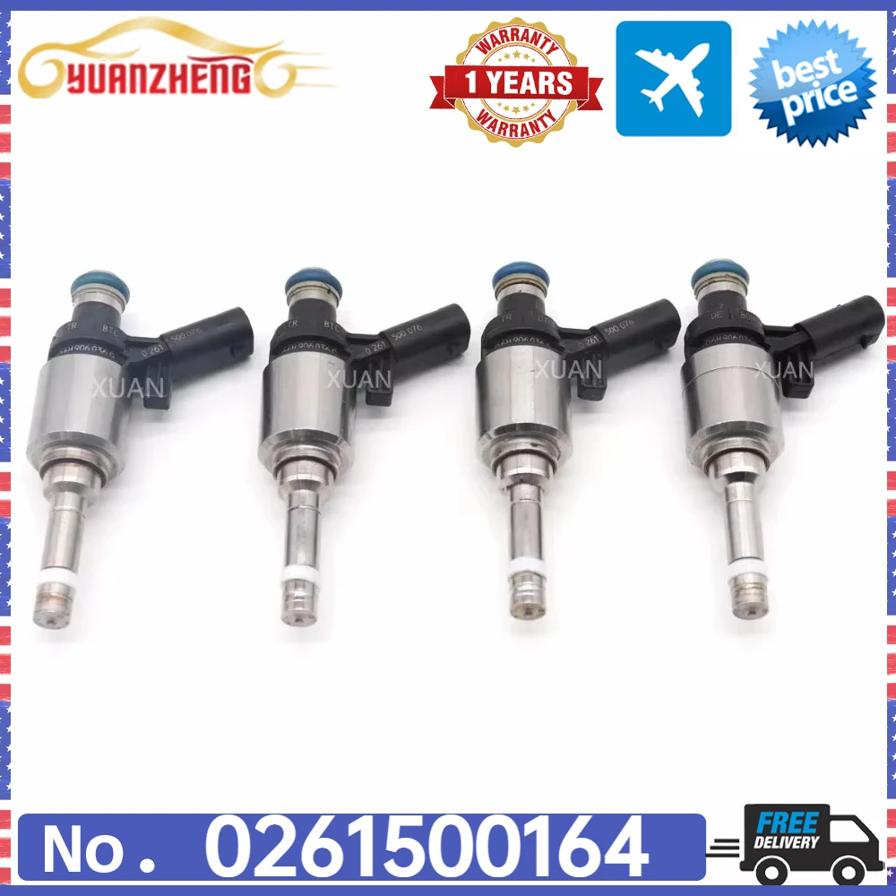 For Volkswagen Beetle CC EOS Golf Passat Tiguan Audi A3 A4 A5 A6 TT Q5 Quattro 2.0T L4 Car 06H906036G Fuel Injector Nozzle