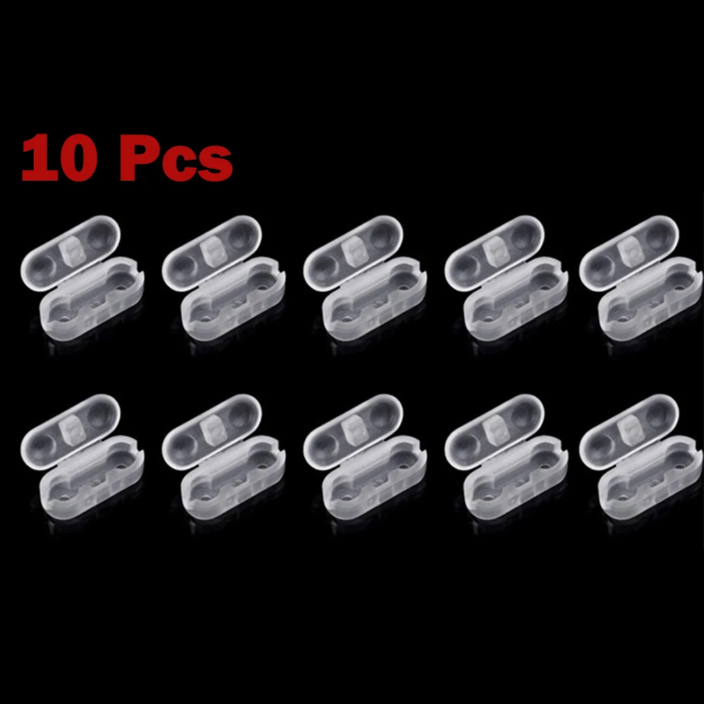 10/30/50 Pcs Roller Blind Pull Cord Connector Clips Plastic Curtain Chain Connector For Roman Vertical Curtain Beaded Chain Cord