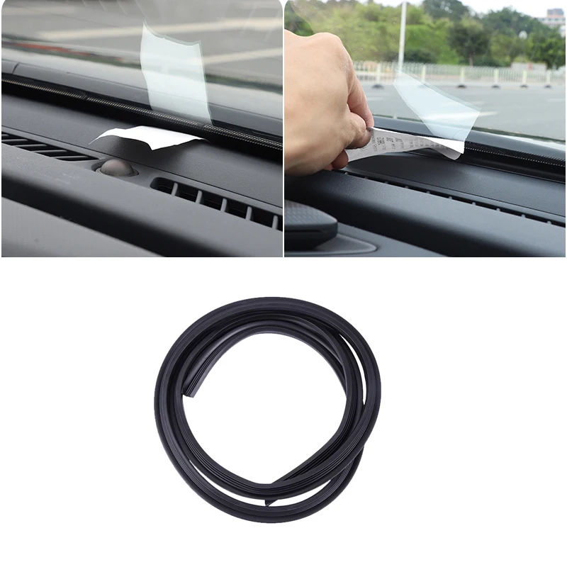 1pc for Changan UNI-K Sound Insulation Strip Central Console Front Windshield Gap Sealing Strip Unik