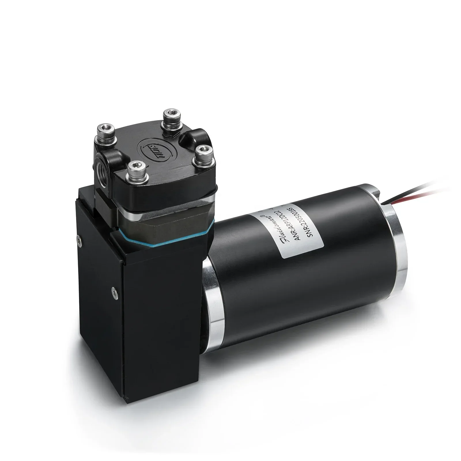Red Micro Vacuum Pump ARP12DC24 24V DC Brush Oilless Diaphragm High Vacuum Low Noise