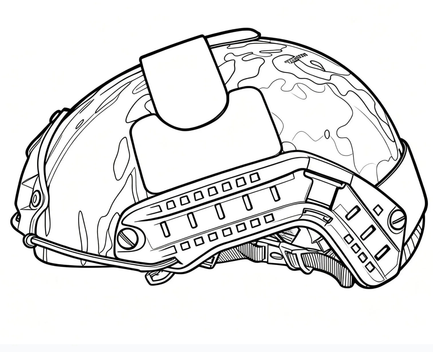 FMA FAST Casco Táctico Corte Alto ABS Ligero para Airsoft - imagen 5