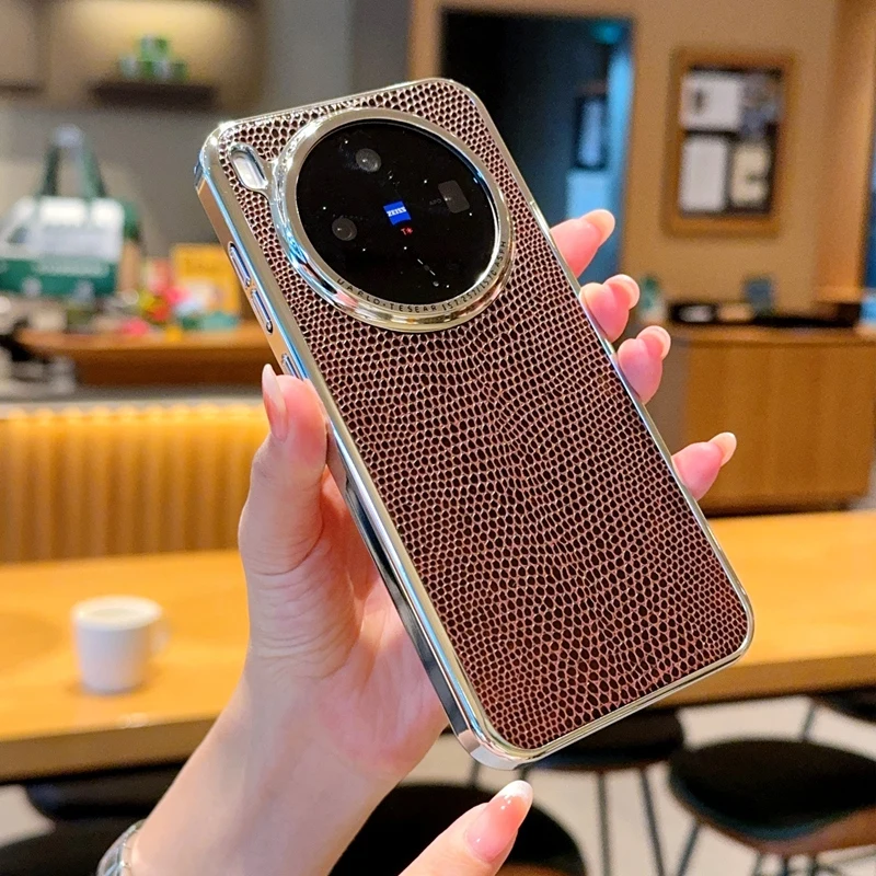 

Чехол для VIVO X300 Pro, роскошный модный стиль из искусственной кожи, защитный чехол для задней панели для VIVO X300 X300Pro, полное покрытие, чехол для телефона