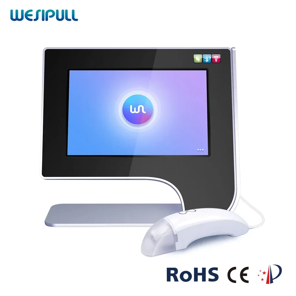 2024 New Arrival Wesipull Intelligent Skin Texture Diagnosis Analyzer For Salon Use Skin Analysis Machine With Report