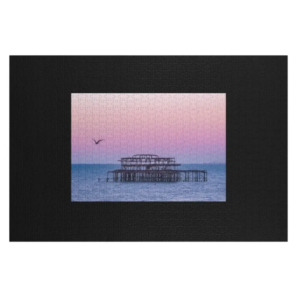 

West Pier Brighton Jigsaw Puzzle Customized Toys For Kids Wooden Jigsaws For Adults Works Of Art Personalized Gift Puzzle