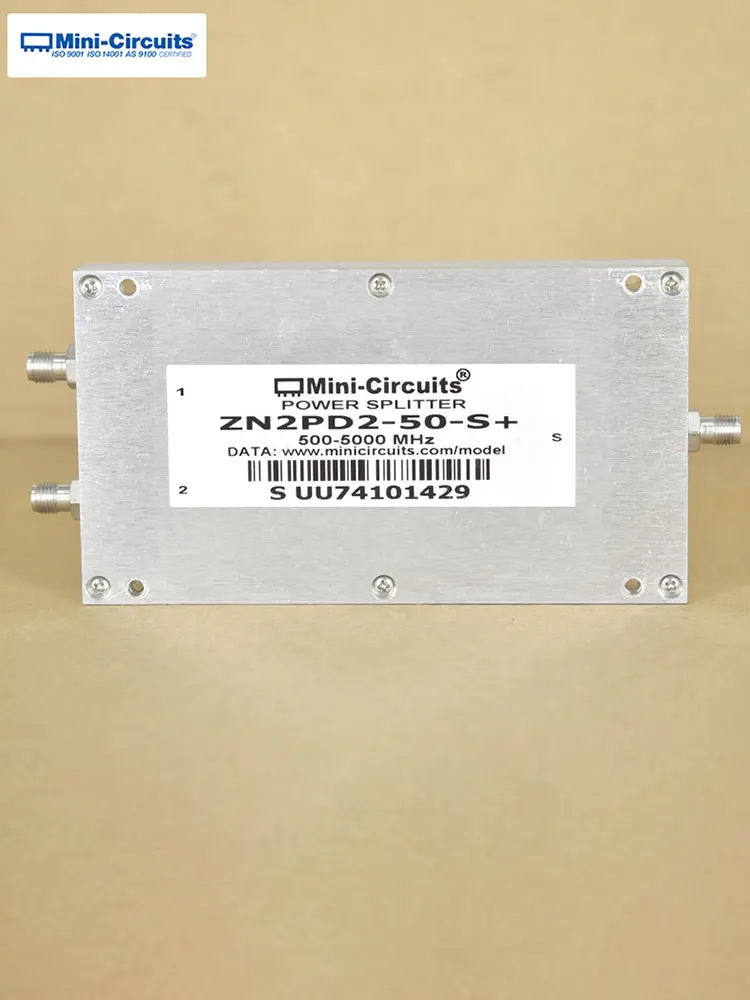 

Mini Circuits Power Divider POWER SPLITTER ZN2PD2-50-S+RF 0.5-5GHz SP2T