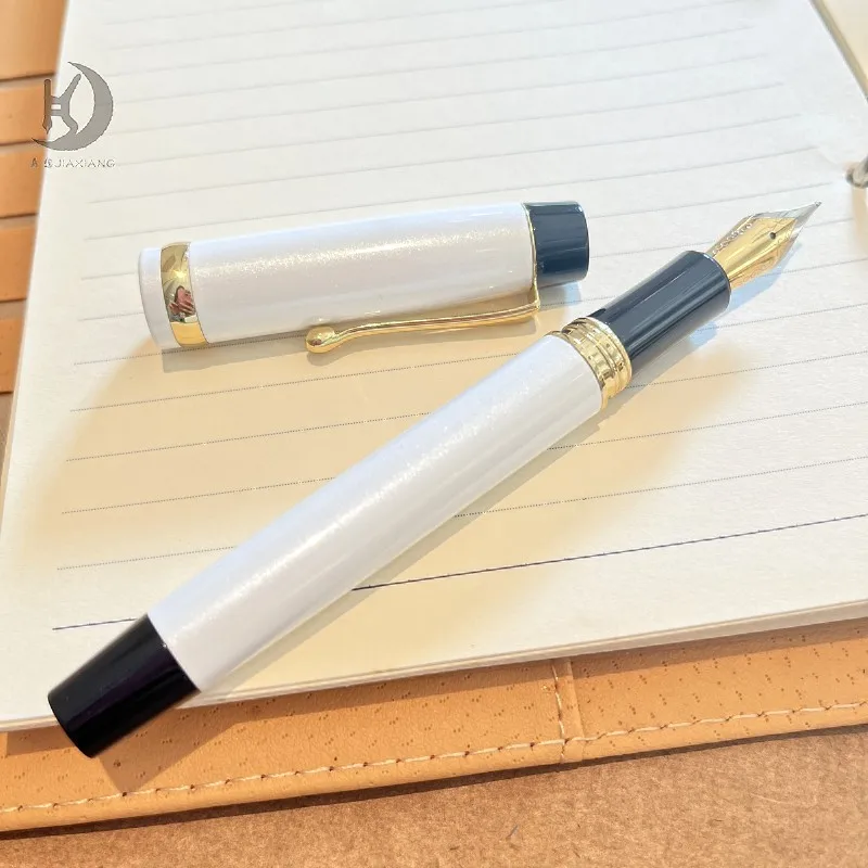 JD 957 Exquisiter Business-Füllfederhalter mit graviertem Design, luxuriöser, schöner Geschenkstift für Sammlung, Kalligraphie, Unterschriften – Detail 3