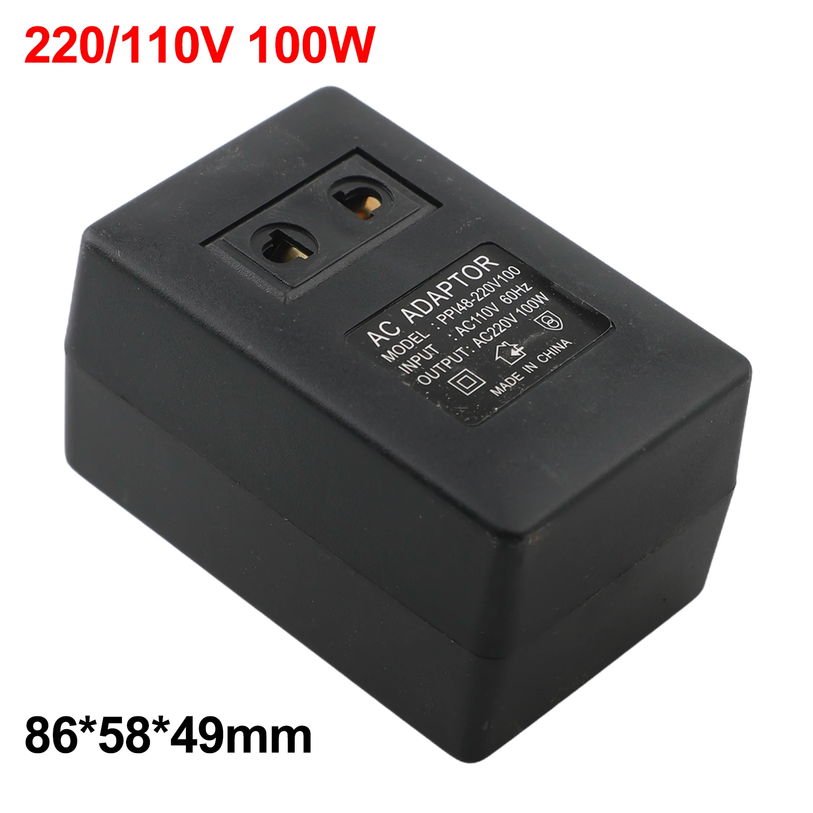 Business Trips AC 220V To 110V Transformer Power Converter Compact And Portable Easy To Use Efficient Transformer Business Trips