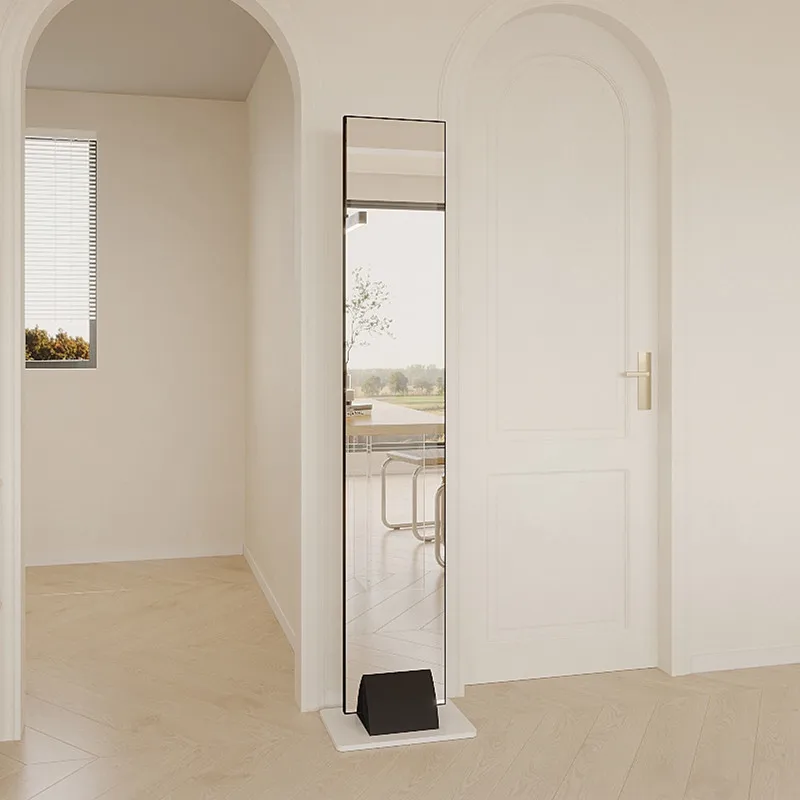 Full body mirror, dressing mirror, floor to ceiling, household bedroom, living room, three-dimensional entrance mirror, ultra