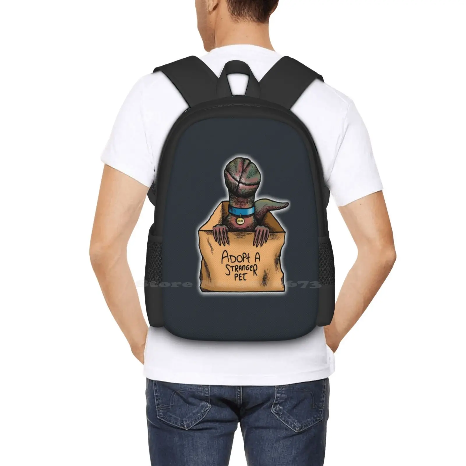 Adotta uno Stranger Pet nuovi arrivi borse Unisex borsa per studenti zaino Demogorgon Demodog Demoperro sculacciata mente Flayer Eleven