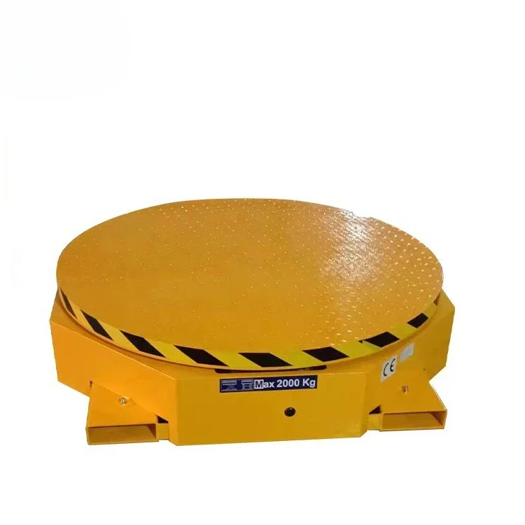 Heavy Duty 4400lbs Motorized Electric Rotating Pllet Turntable in USA, Canada, Singapore,Malaysia and Austria