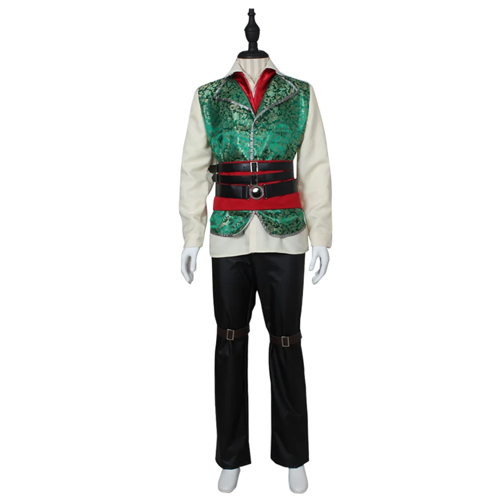 

Game Jacob Frye Cosplay Costume Men Black Uniform Fancy Suits Full Set Halloween Party Outfits