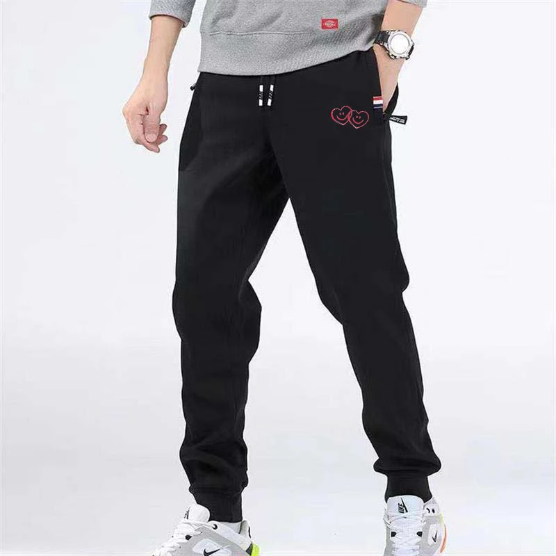 Winter Pants Men Lambswool Warm Thick Casual Thermal Sweatpants Male Trousers Brand Fashion Men Joggers Plus Size